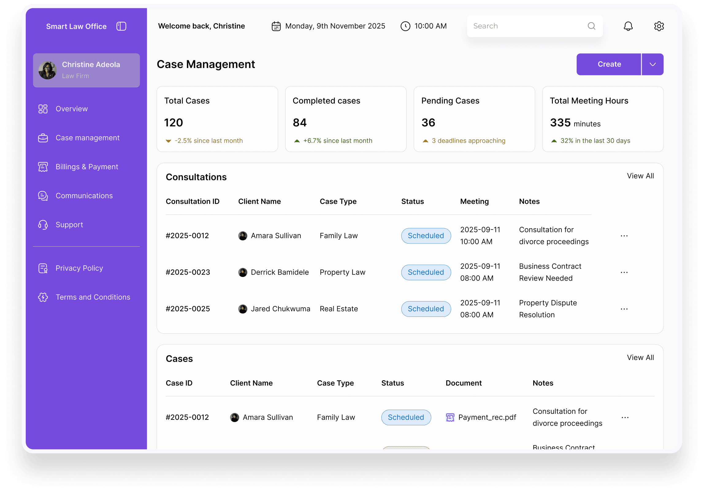 Platform Demo Screenshot